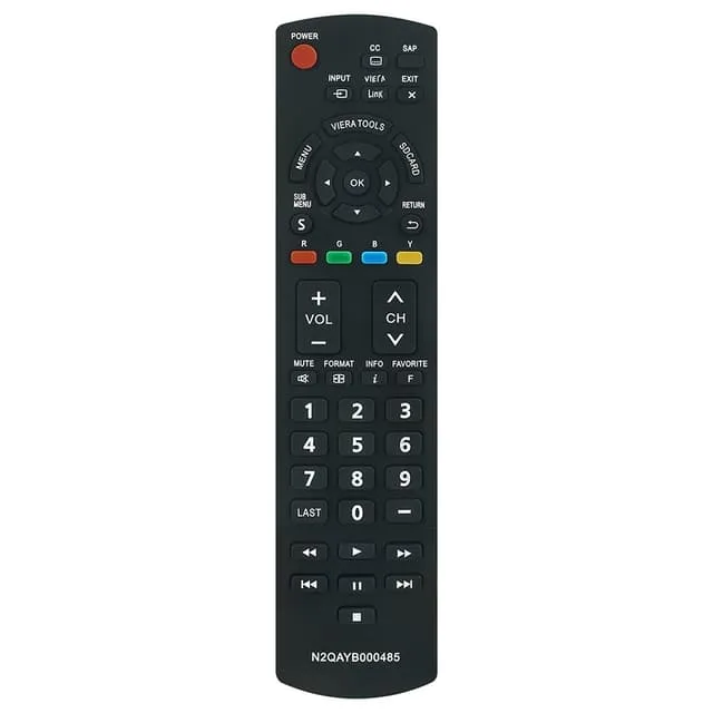 MTK TV-fjärrkontroll till Panasonic TV N2QAYB000485