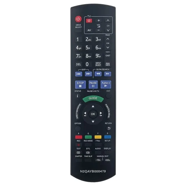 MTK fjärrkontroll till Panasonic DVD N2QAYB000479