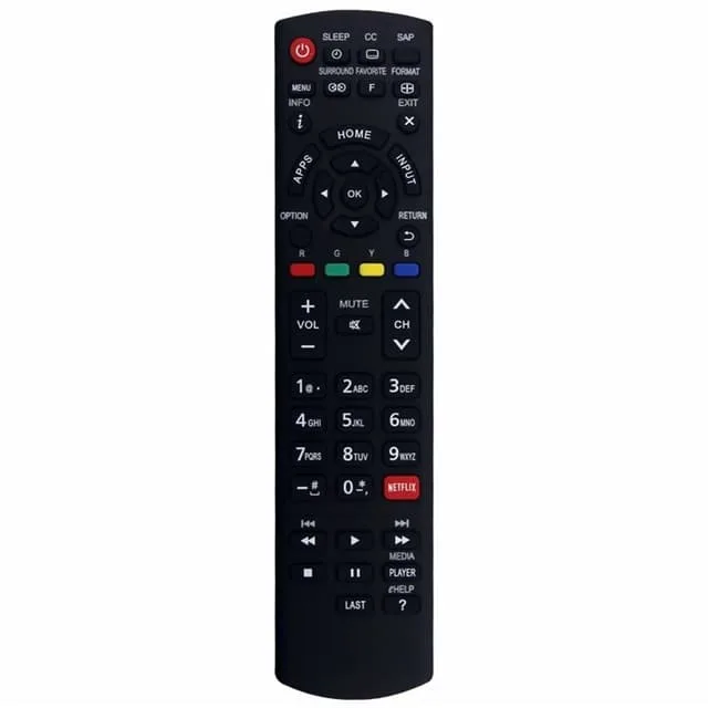 MTK TV-fjärrkontroll till Panasonic TV N2QAYB000926