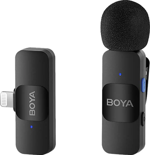 BOYA BY-V1 mini lightning trådlös mikrofon