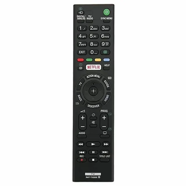 MTK TV-fjärrkontroll till Sony TV RMT-TX200E