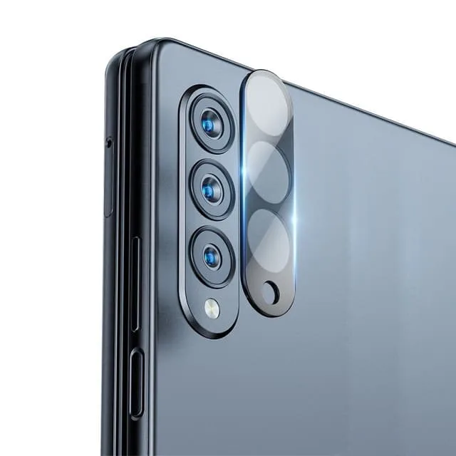HAT PRINCE 2st för Samsung Galaxy Z Fold6 5G Kameralinsskydd av Härdat Glas