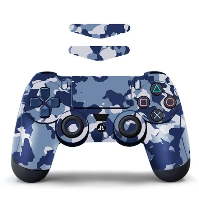 För Sony PS4 / PS4 Slim Game Controller Dekal Avtagbar