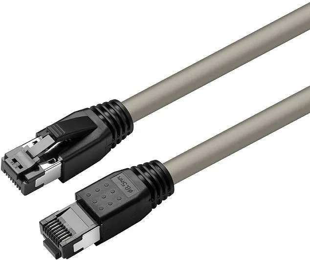 Nätverkskabel skärmad Cat8.1 S/FTP, MicroConnect, LSZH, 10 meter