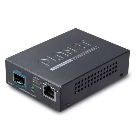 PLANET XT-705A mediekonverterare 10 Gbit/s, multimode och singlemode
