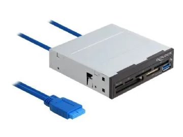 Delock - Kortläsare - 3,5 tum (Multiformat) - USB 3.2 Gen 1