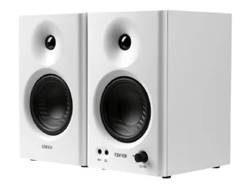 Edifier MR4 - Bildskärmshögtalare - 42 Watt (Total) - 2-vägs - vit