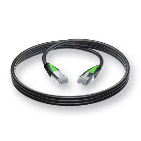Zyxel ACCESSORY-ZZ0110F nätverkskabel Cat6a, 1 m, svart