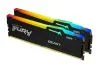 64 GB (2x32GB) DDR5-5200 Kingston FURY Beast Black RGB