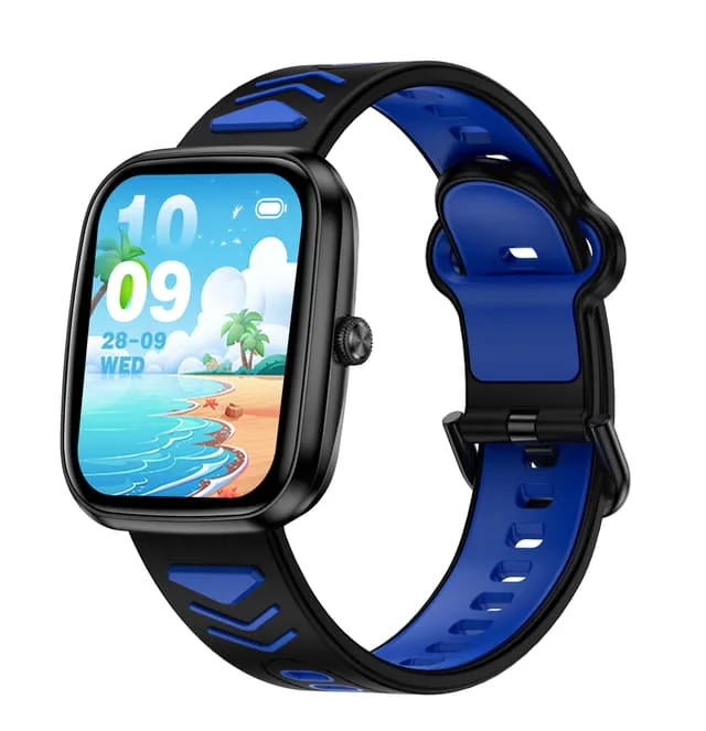 INF Smartwatch med Bluetooth-samtal och hälsoövervakning