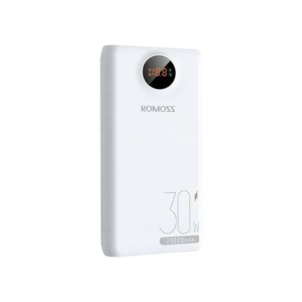 24 Romoss Pro Powerbank 20000mAh med PD 30W och LED-skärm