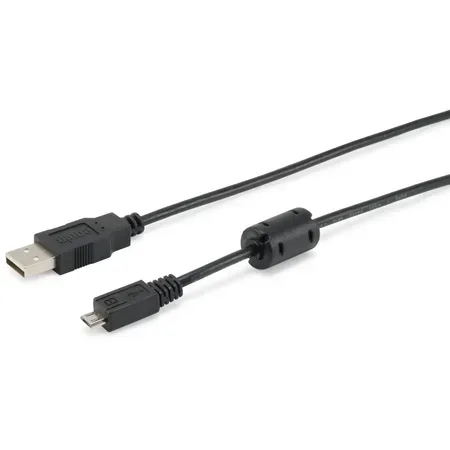 Equip 128551 USB-kabel USB 2.0 1,8 m USB A Micro-USB B Svart