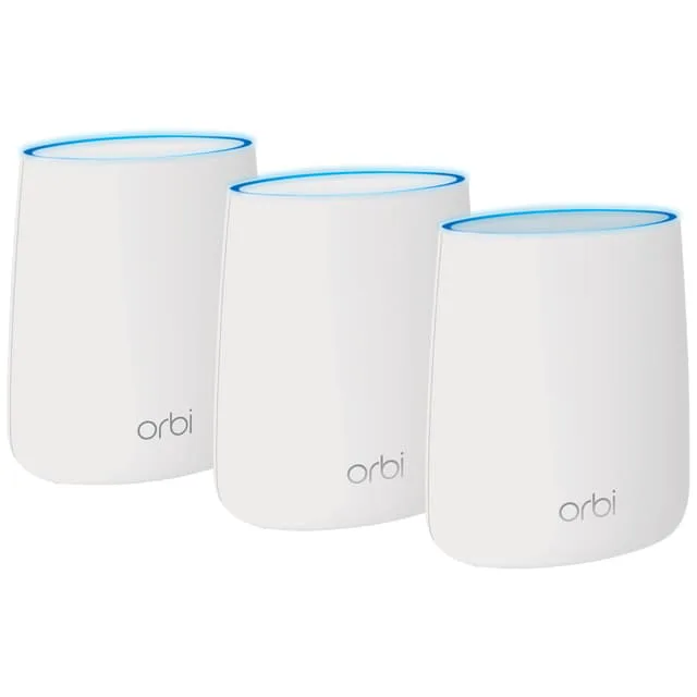 Netgear Orbi AC2200 tri-band mesh WiFi 3-pack