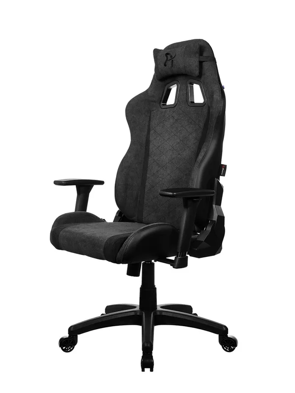 Arozzi Avanti SoftFabric gamingstol, mörkgrå