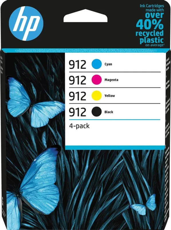 HP 912 Combo Pack bläckpatroner (CMYK)