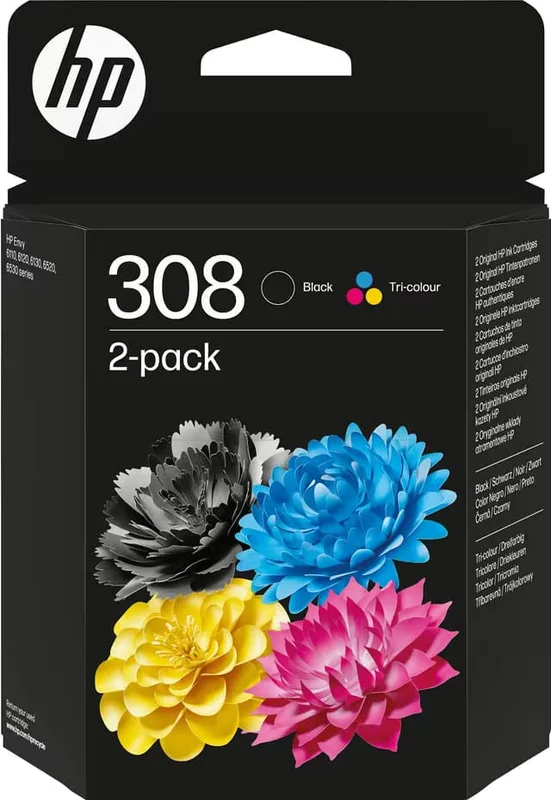 HP 308 bläckpatron