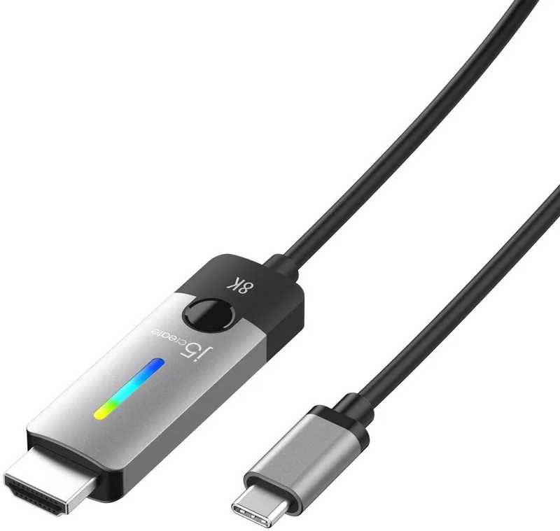 J5create - USB-C To HDMI 2.1 8K Cable