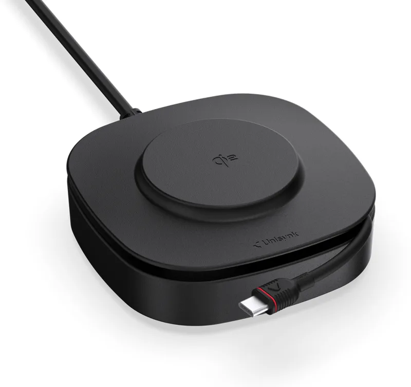 Unisynk 80W USB-C Laptop/Qi2 2-in-1 Charger