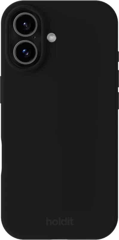 Holdit iPhone 17 silikonskal, svart