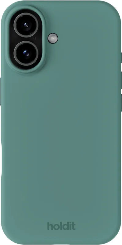 Holdit silikonskal för iPhone 17, grön