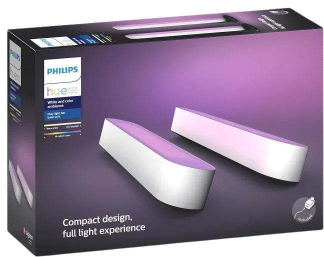Philips Hue Play 2-pack Vit