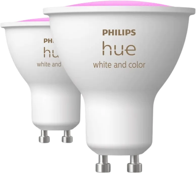 Philips Hue White Color 400lm GU10 2-pack