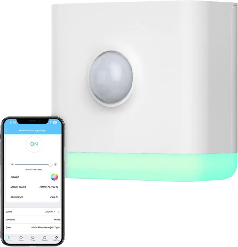 ThirdReality rörelsesensor med ljussensor och RGB-nattlampa, Zigbee