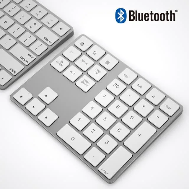 Nördic Bluetooth numeriskt tangentbord 34keys Windows iOS