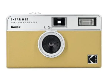 Yashica MF-1 Kompakt filmkamera 35 mm Turkos