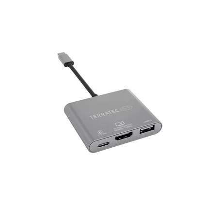 Terratec Connect C3 dockningsstation USB-C Silver