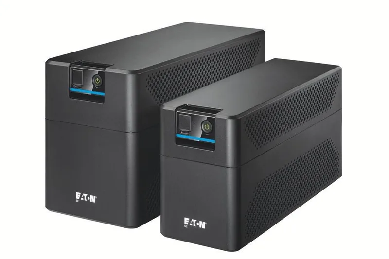 Eaton 5E 700 DIN G2, 700VA/360W, 4 utgångar, Line-Interactive