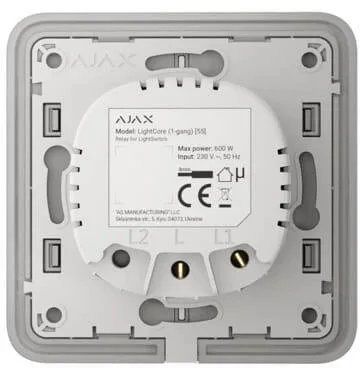 Ajax Systems 83427.142.NC AJAX LightCore väggmonterad