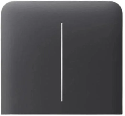 Ajax Systems 83437.143.GP SideButton 2-gång vertikal grafit