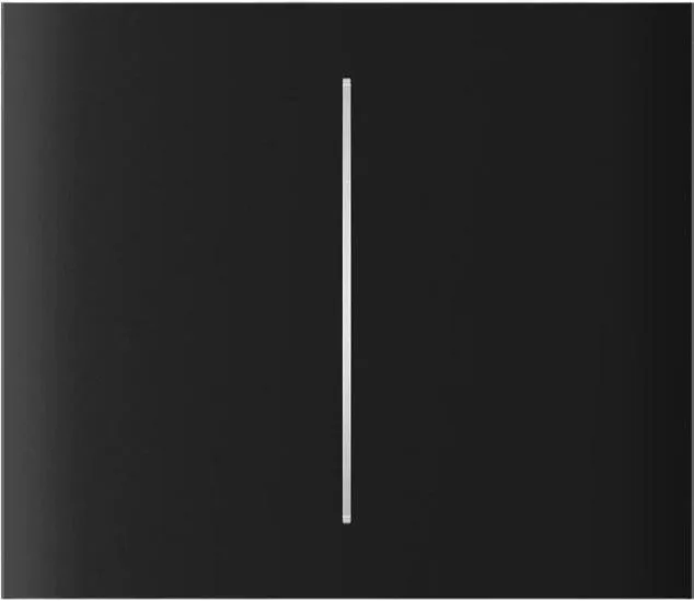 Ajax Systems 83443.140.BL AJAX CenterButton 2-gång vertikal svart central knapp