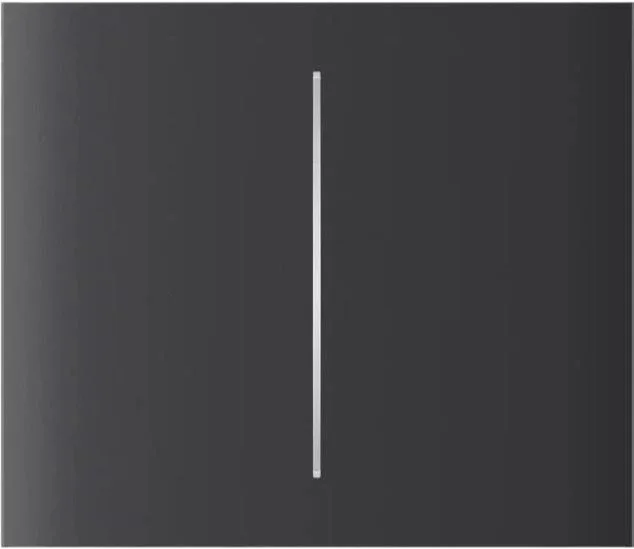 Ajax Systems 83445.140.GP AJAX CenterButton 2-gång vertikal grafit central knapp