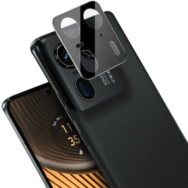 Skalo Motorola Edge 50 Ultra 3D Linsskydd/Kameraskydd Härdat Glas