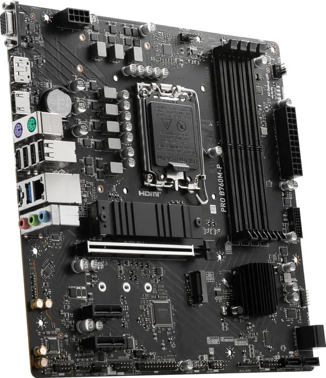 MSI PRO B760M-P LGA 1700 1xDP 1xHDMI