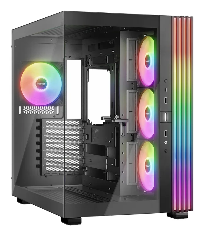 be quiet! Light Base 600LX midi tower, svart