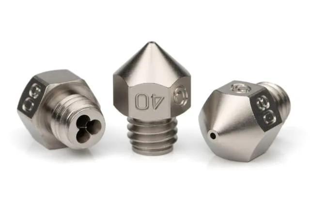Bondtech - CHT® Coated Brass Nozzle - MK8 - 1 pcs (Pick a Size) / 0.80mm