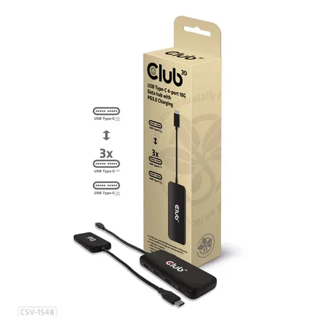 Club 3D CSV-1548 USB-hubb