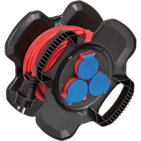 Brennenstuhl X-Gum kabelrulle gummi IP44 10 m H07RN-F 3G1,5