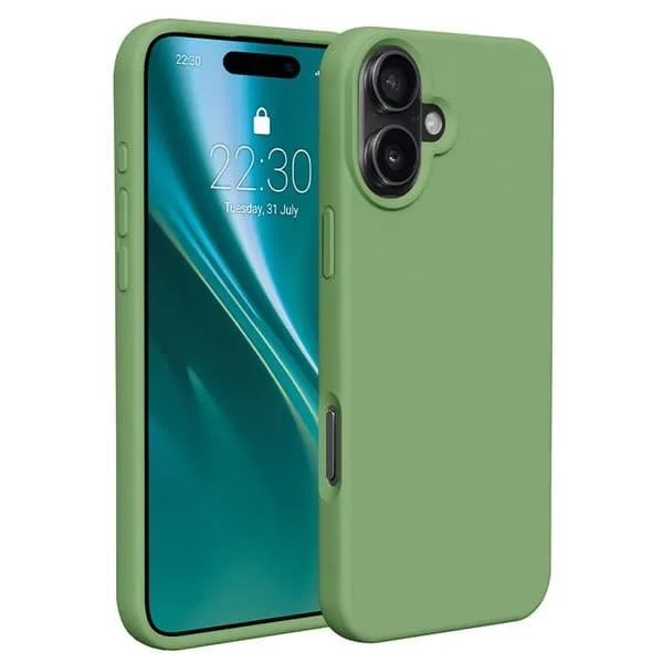Etteri silikonskal till iPhone 16 Plus med hål för handledsrem