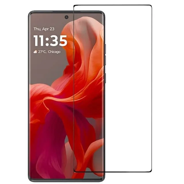 CaseOnline 5D glas skärmskydd Motorola Moto G85