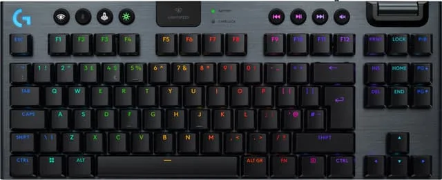 Logitech G 915 X Lightspeed TKL Wireless Linear tangentbord för gaming