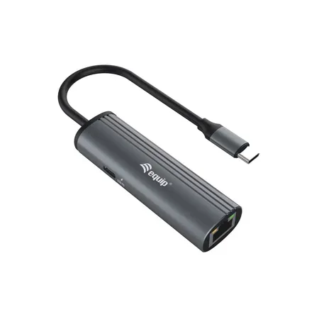 Equip 133486 dockingstation USB Type-C Sort, Grå