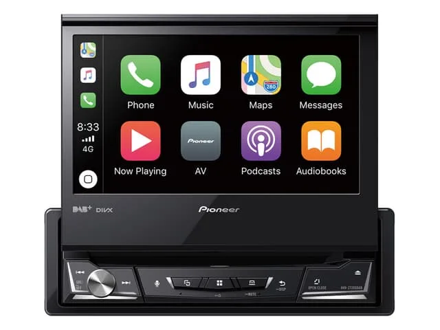 Pioneer AVH-Z7200DAB multimediamottagare för bil, svart