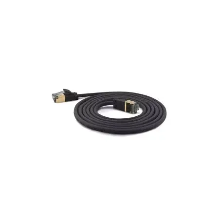 Wantec patch-kabel 3 m, Cat6a svart