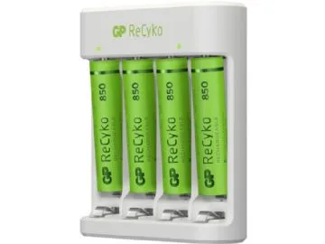 GP Batteries E41180AAAHC-2B4, Nickel-metallhydrid (NiMH), AA, AAA, 4 styck, Batterier medföljer