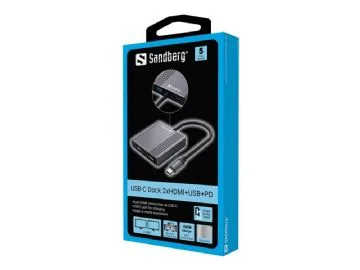 Sandberg Dockningsstation USB-C HDMI