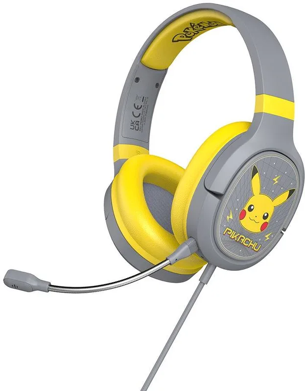 Pokemon Pikachu Gaming Headset Over-Ear